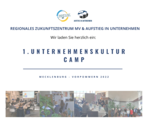 Einladung Unternehmenskulturcamp MV